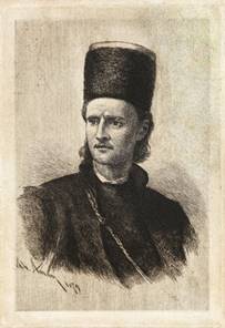 Теодор Аман, Тудор Владимиреску, гравировка и гравировка иглой, 1879 